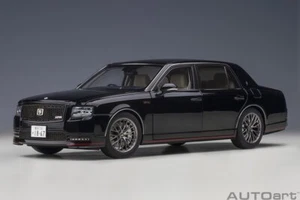 Toyota Century GRMN RHD Noir Modèle Auto 1:18 Autoart - Imagen 1 de 12