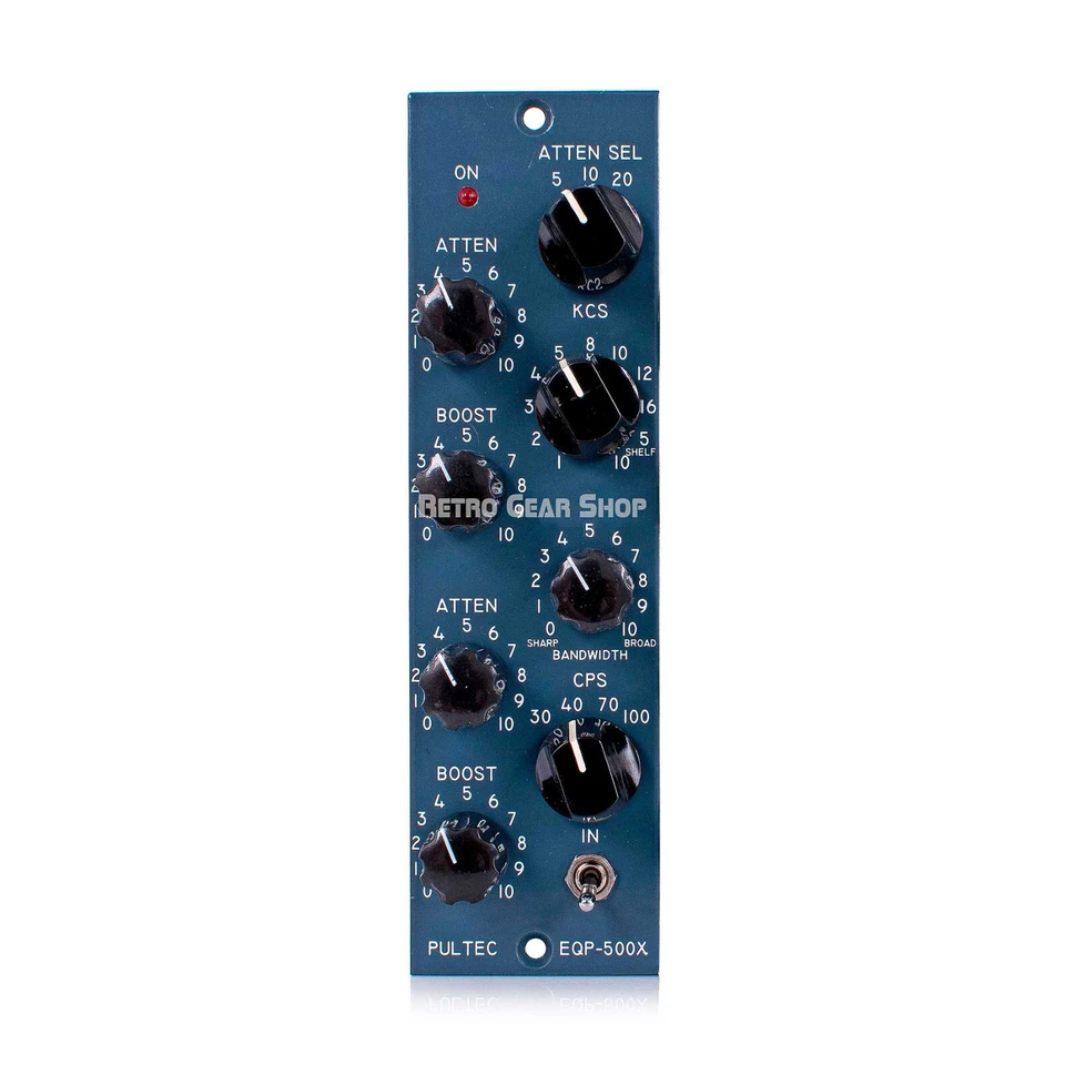 Pultec EQP-500X Program Equalizer EQ 500 Series - in stock ready to ship! - Image 1 of 4
