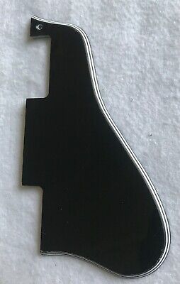 Fits Gibson ES-335 Short Guitar Pickguard Scratch Plate,5 Ply Black • 10.99€