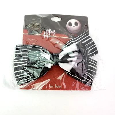 Disney Tim Burtons The Nightmare Before Christmas Jack Cosplay Costume Hair Bow - Image 1 of 4