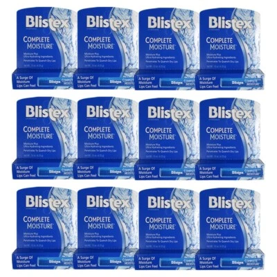 Tubos Blistex Complete Moisture 0,15 OZ de Blistex (paquete de 12) Foto 1 de 3