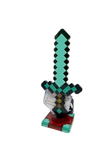 Minecraft Diamond Sword Table Desk Lamp 16" USB Cable Power - Picture 1 of 12