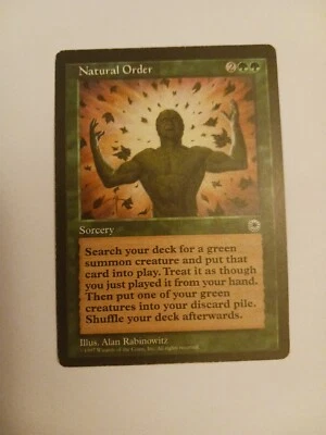 Magic The Gathering Natural Order  Portal Rare - Image 1 of 4