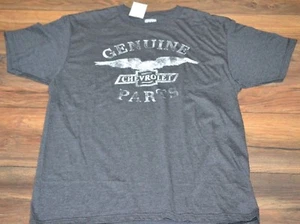Genuine Chevrolet Parts Tee Officially GM Licensed Mens T-Shirt - Picture 1 of 2