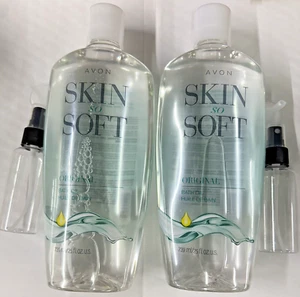 2-Avon Skin So Soft SSS Original Bath Oil 25 fl oz Sealed-2-Free Travel spray - Picture 1 of 1