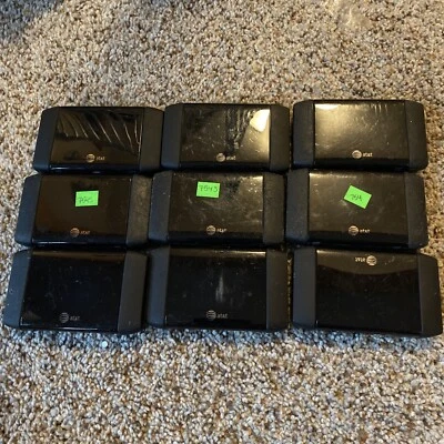 Lote (9) Sierra Wireless AirCard 754S AT&T Negro 4G LTE WiFi Módem Punto de Acceso Móvil Foto 1 de 2