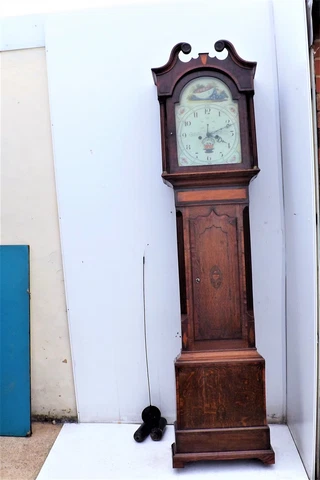 Georgian 8 day Grandfather Clock Cover
