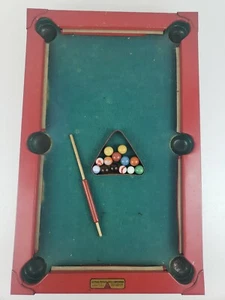 Vintage Gotham Pressed Steel Corp Little Giant Line Miniature Pool Table w/ Que - Picture 1 of 12