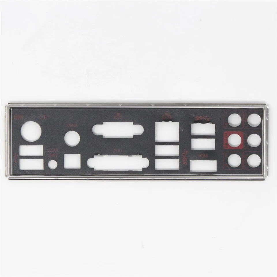 MSI Z87-G45 Gaming MS-7821  - ATX Blende Slotblende IO Shield Slotblech (#4875) - Bild 1 von 1