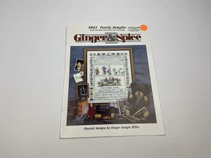 Ginger & Spice Family Sampler Counted Cross Stitch Pattern - Picture 1 of 3