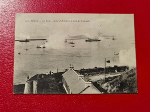 CPA 29 BREST - La Rade - Salve d'Artillerie à bord des Cuirassés - Imagen 1 de 2