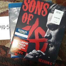 Sons of Anarchy: Season Six (DVD,2014) W/SLIP NEWSEALED. FREESHIP