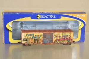 EXACTRAIL EN-51302-5 N WEATHERED RAILBOX 5277 SD BOX CAR RBOX 1542 nv - Picture 1 of 5