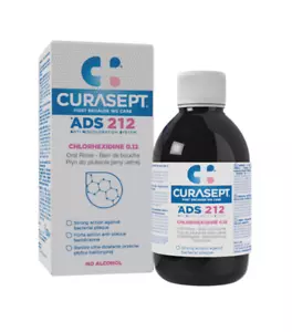 Curasept ADS 212 0,12% CHX COLLUTORIO RISCIACQUI ANTIBATTERICI 200 ml/6,8 fl oz - Foto 1 di 3