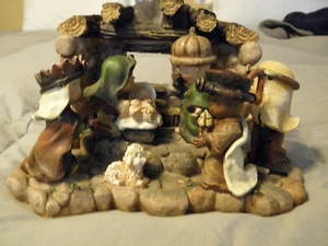 TJ’s Christmas Nativity Set. Hard To Find. Very Nice! - Picture 1 of 6