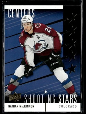 2019-20 Upper Deck Shooting Stars Centers Nathan MacKinnon #SSC-5 - Image 1 of 2