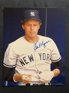 BUTCH WYNEGAR (Ball) New York Yankees signed 8x10 Foto Bild Autogramm Auto - Bild 1 von 2