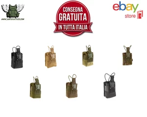 INVADER GEAR TASCA RADIO MILITARE FAST RADIO SMALL ARMY POUCH ELASTIC CORDURA - Bild 1 von 14