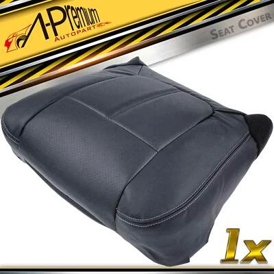 Cubierta de asiento delantera izquierda para Ford F-250 F350 F450 Super Duty 11-16 negro carbón Foto 1 de 4