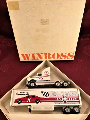 NASCAR BILL ELLIOTT #11 1993 Fan Club 1/64 Winross Transporter Hauler Excellent  - Image 1 of 4