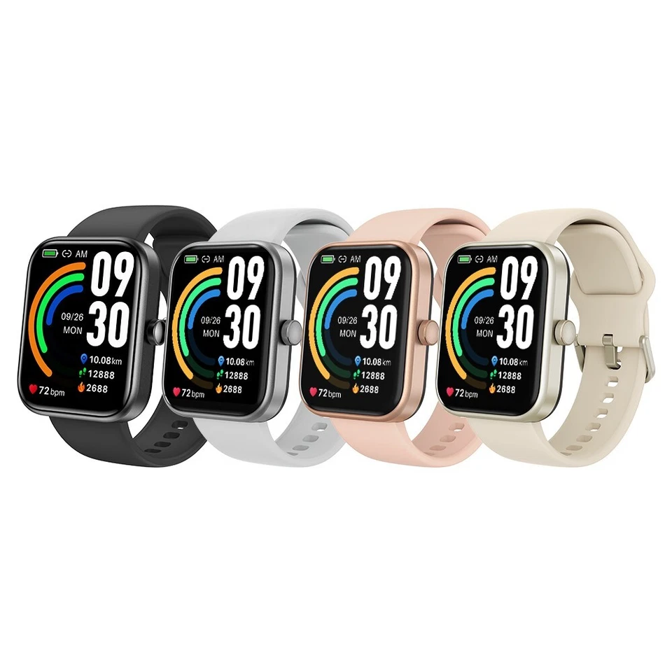 TOZO S2 44mm Smart Watch Touchscreen Alexa Built-in Fitness Tracker Waterproof - Image 1 of 1