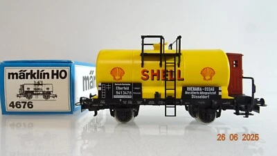 Märklin H0 4676 Kesselwagen Shell der DR in OVP PR8745 - Bild 1 von 3