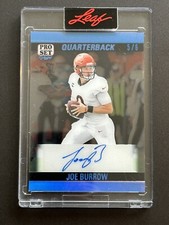 2023 Leaf Pro Set Pure Joe Burrow Auto # /6