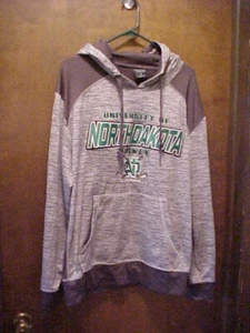 Suéter con capucha de hockey de la Universidad de Dakota del Norte UND grande ¡muy afilada! - Imagen 1 de 4