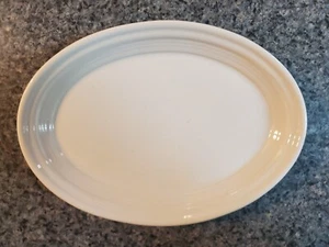 Fiesta White Small Oval Platter 9 5/8" - Picture 1 of 8