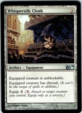 Whispersilk Cloak (x1) - Magic 2011 - MTG
