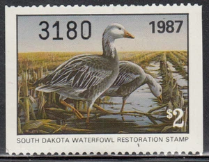 USA South Dakota postfrisch Wasservögel Enten Jaffe SD5 Wert 8,00 $ - Bild 1 von 1