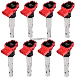 NGK 48728 OEM Ignition Coils ×8 06E905115A for Audi A6, A8, Q7, R8, S5 4.2L V8 - Picture 1 of 4