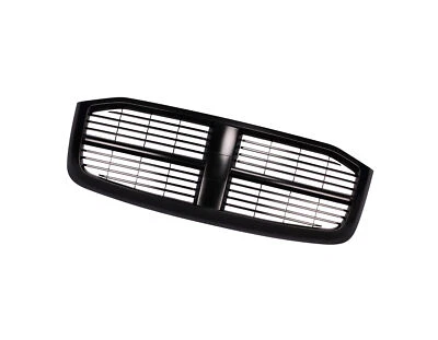 Front Black Grille With Black Insert Fits 06-09 Dodge Ram 1500 2500 3500 Pickup Foto 1 de 4