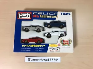 TOMICA Toyota Celica 30th Anniversary 4 Cars Set in Box Tomy Japan 2000GT - Picture 1 of 11