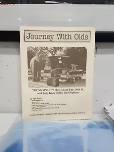 JOURNEY WITH OLDS JWO MARCH 1986 RARE HARD TO FIND COPY - Picture 1 of 2