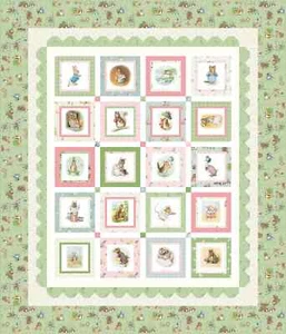 Peter Rabbit & Friends? Panel Quilt Kit - Bild 1 von 3