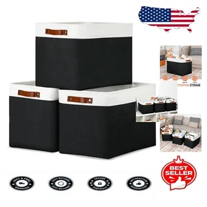 Functional and Decorative Canvas Storage Baskets for Home - 13-Liter Capacity - Picture 1 of 9