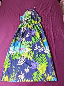PER UNA - M&S Hermoso Vestido Largo Floral de Verano Talla 14 Largo - NUNCA USADO - Imagen 1 de 12