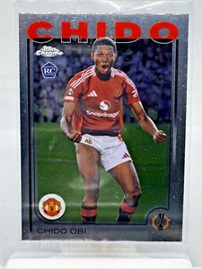 Chido Obi [Base] - 2024-25 Topps Chrome UEFA #14 RC - Picture 1 of 2