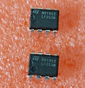 1pcs LF353N N Wide Bandwidth Dual JFET Input Operational Amplifier STM. DIP8 - Imagen 1 de 1