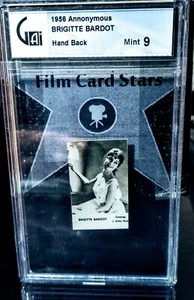 💎 1960 FPF Greetings Film Stars BRIGITTE BARDOT PSA SGC GAI Highest Grade - Picture 1 of 1