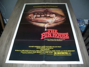 The Fun House 1981 Original Movie Poster Folded 27x41 NSS 810070 - Picture 1 of 4