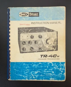 Drake TR-4Cw Sideband Transceiver Instruction Manual ORIGINAL - Photo 1/16