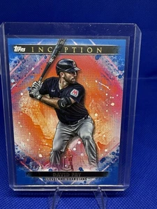 2024 Topps Inception #76 David Fry Cleveland Guardians Blue /25 - Picture 1 of 3
