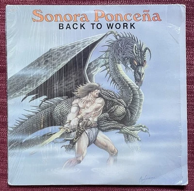Sonora Ponceña - Back To Work - LP 1987 Inca Records ~ Puerto Rican Salsa Band - Image 1 of 4