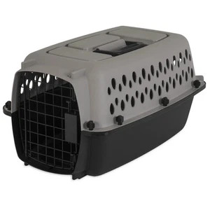 Vibrant Life Pet Kennel 19" X-Small Plastic Dog Crate Portable Carrier for Pets - Picture 1 of 10