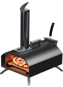 Outdoor Pizzaofen, tragbarer Pizzamaker aus Edelstahl - Bild 1 von 3