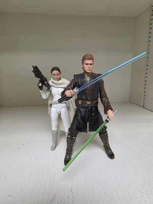 Star Wars Black Series 6" - Padme Amidala y APadawan Anakin Skywalker Suelto Foto 1 de 4