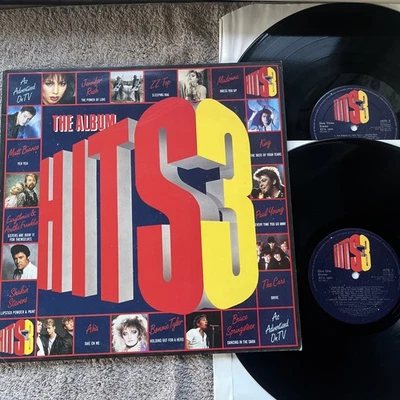 THE HITS ALBUM 3…Original 1985 Double LP Vinyl Record…G/fold…Ex+ - Image 1 of 4