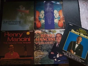 5 Henry Mancini LP's g-VG 40 Greatest the Golden Sound Of Second Time Around etc - Picture 1 of 7